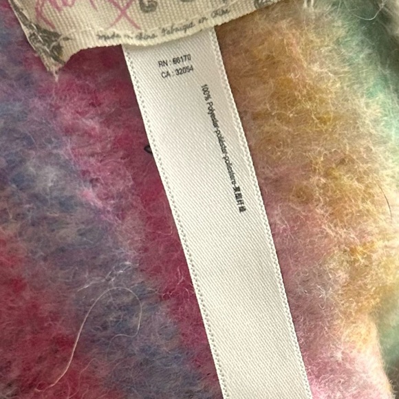 Free People Skye Stripe Fringe Throw Blanket - Picture 8 of 8